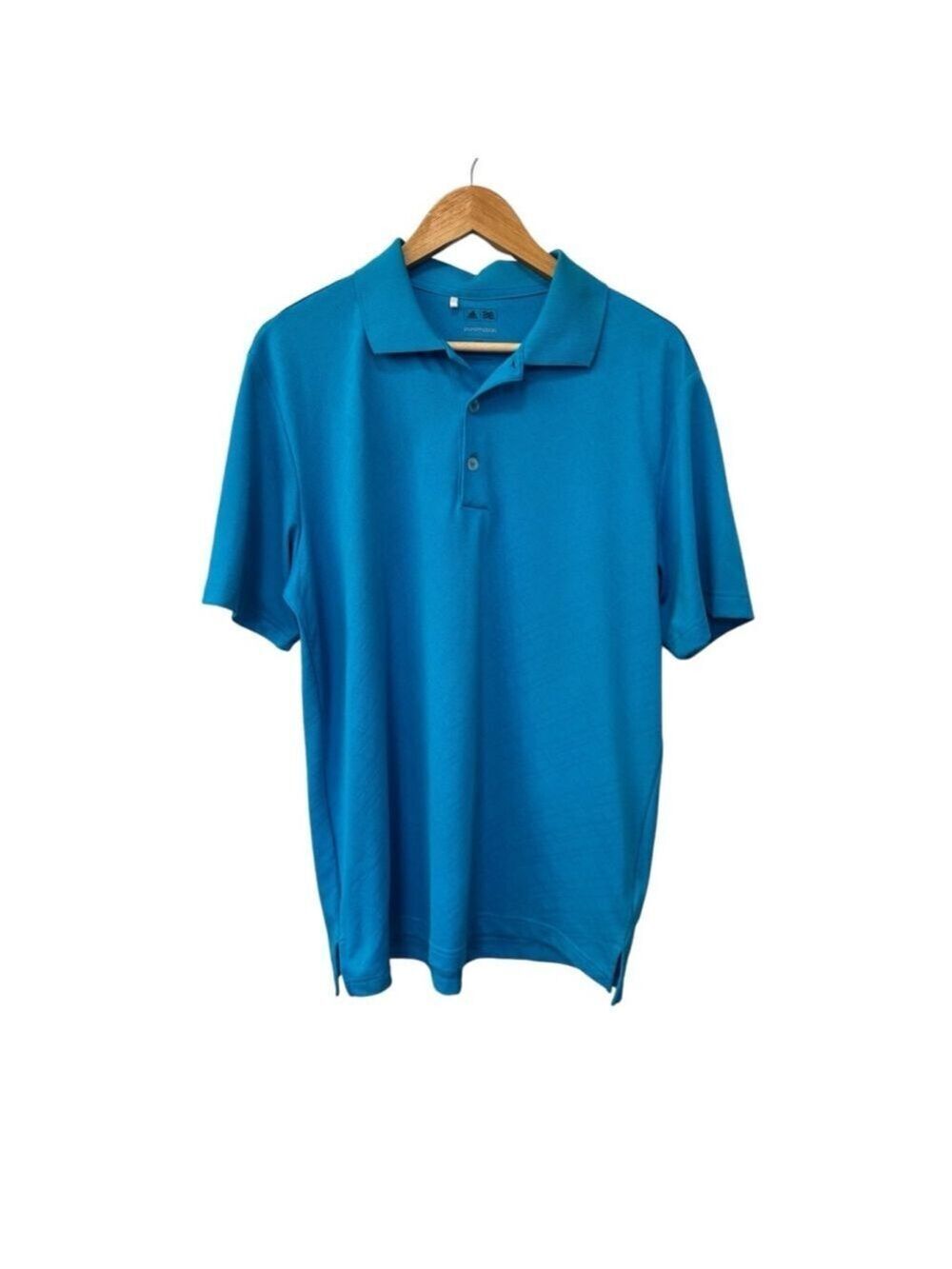 Adidas Blue Polo Shirt Size Medium